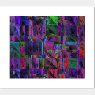 Abstract Square Art Posters and Art